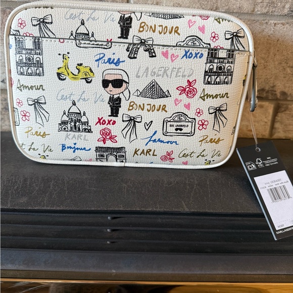 Karl Lagerfeld Paris Themed crossbody bag - Picture 2 of 7